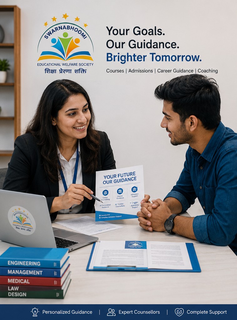 Education consultant speaking with a student
